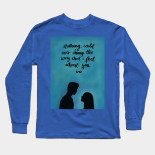 After Movie Book Series Aquarium Scene Quote Long Sleeve T-Shirt